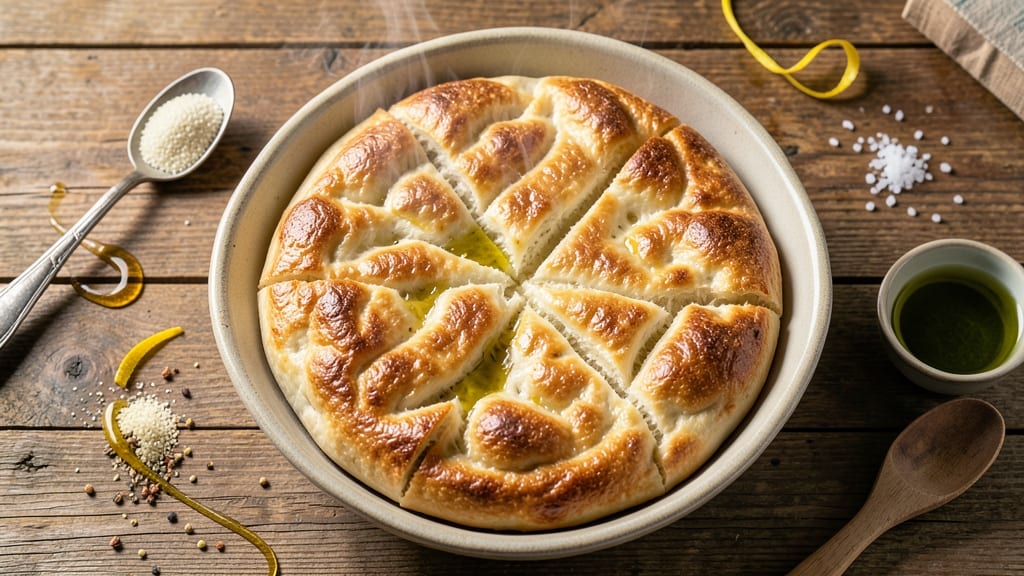 Arabic Shawarma Bread Recipe: Za'atar-Crusted Pillows for Crispy-Wrapped Meats