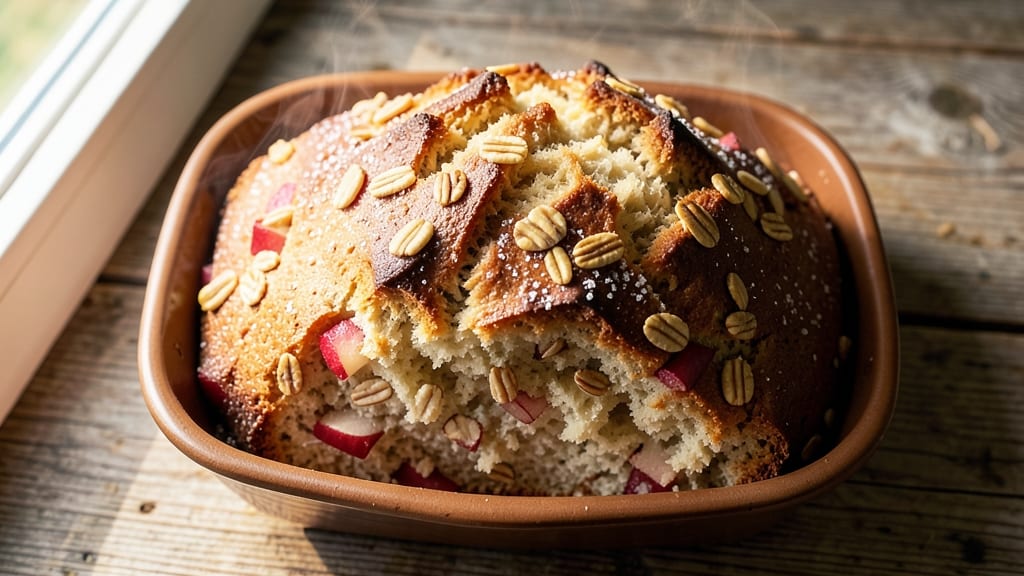 Apple Oatmeal Bread Machine Recipe: Sweet-Cinnamon Swirls and Crusty Crunch