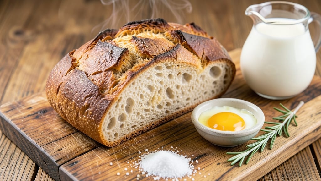 All-Purpose Bread Recipe: Foil-Sealed Crust With Pillowy Softness Inside