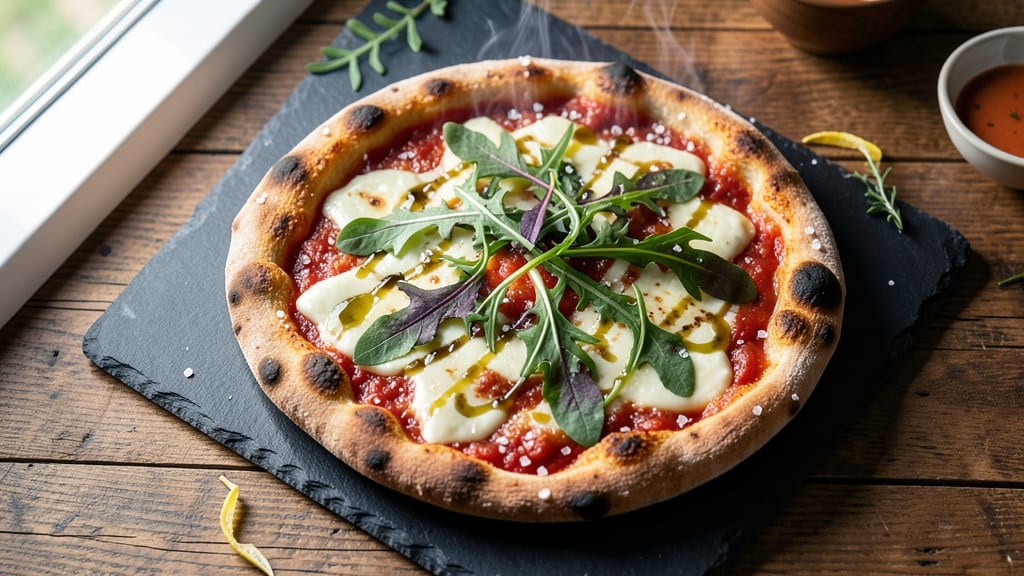 Arugula Flatbread Pizza Recipe: Peppery Greens and Crispy Crust Magic