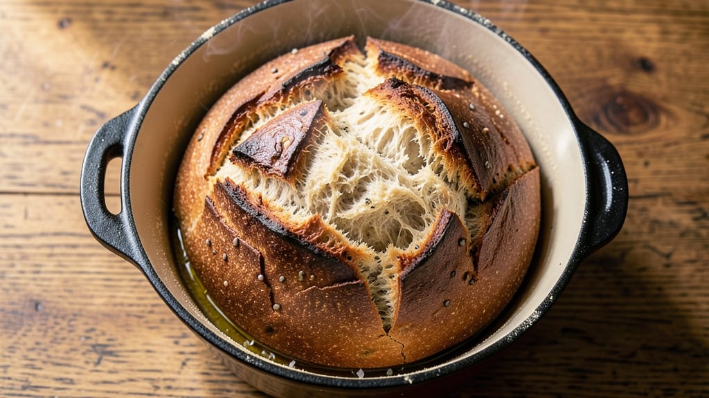 7-Quart Dutch Oven Bread Recipe: Steam-Perfect Crust and Airy Crumb
