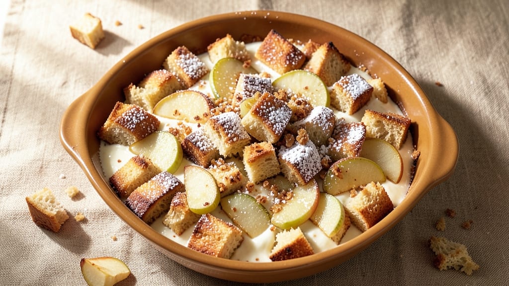 Apple Bread Pudding Recipe With Condensed Milk: Caramel-Infused Comfort in One Bowl