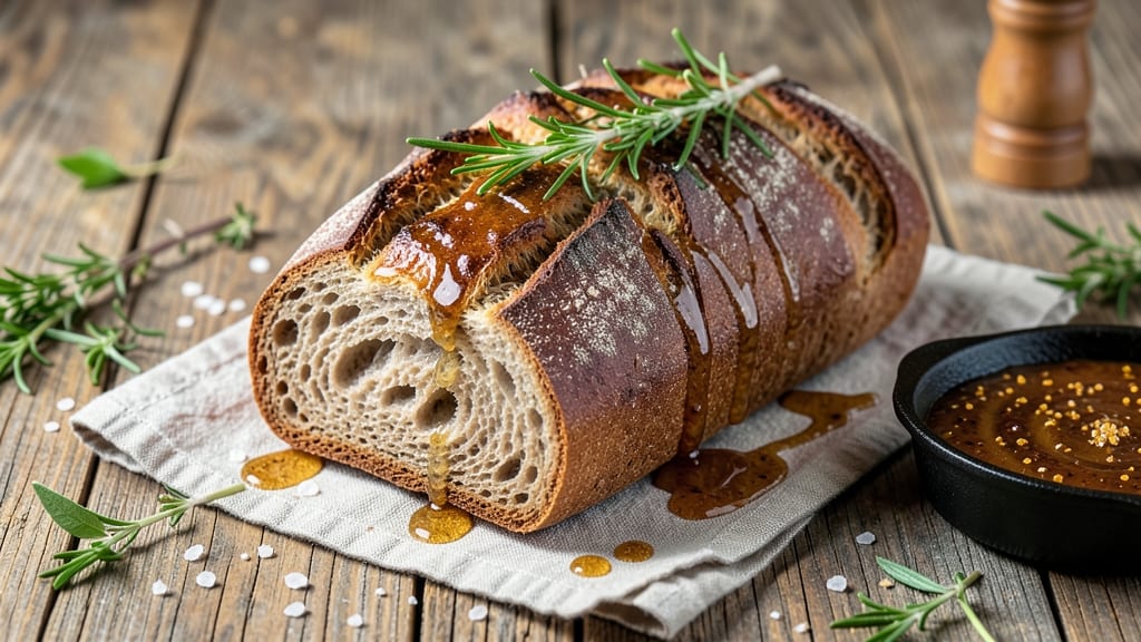 Artisan Brown Bread Recipe: Deep Molasses Flavor With Crusty Crunch