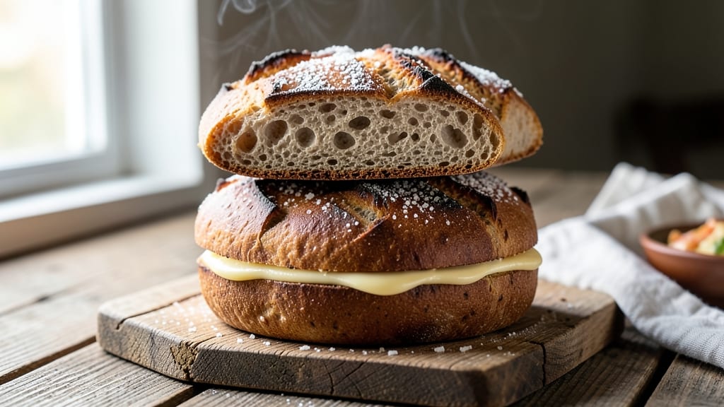 Appsrust Sourdough Sandwich Bread Recipe: Foil-Sealed Crust With Buttery Pillowy Softness