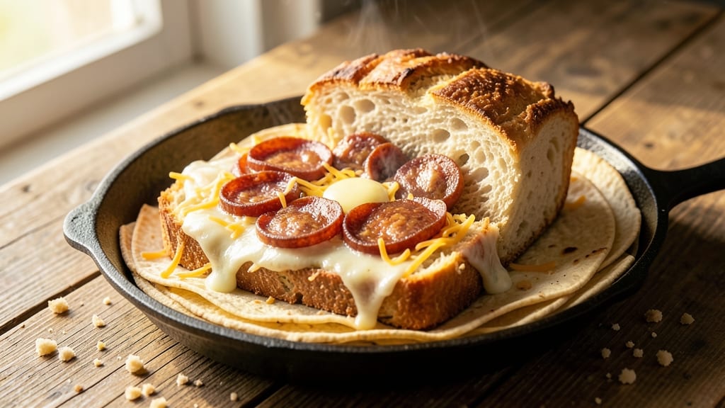 Baco Bread Recipe: Crispy Tortilla Crunch With Savory Cheese Pull-Apart Magic