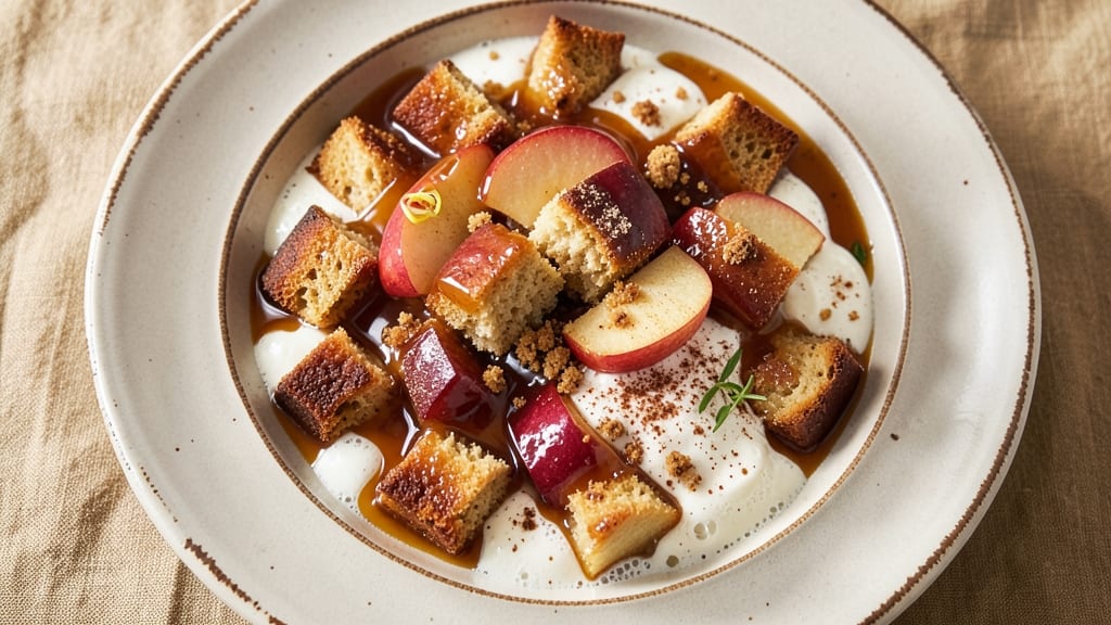 Apple Bread Pudding Microwave Recipe: Caramelized Cinnamon Swirls in Minutes