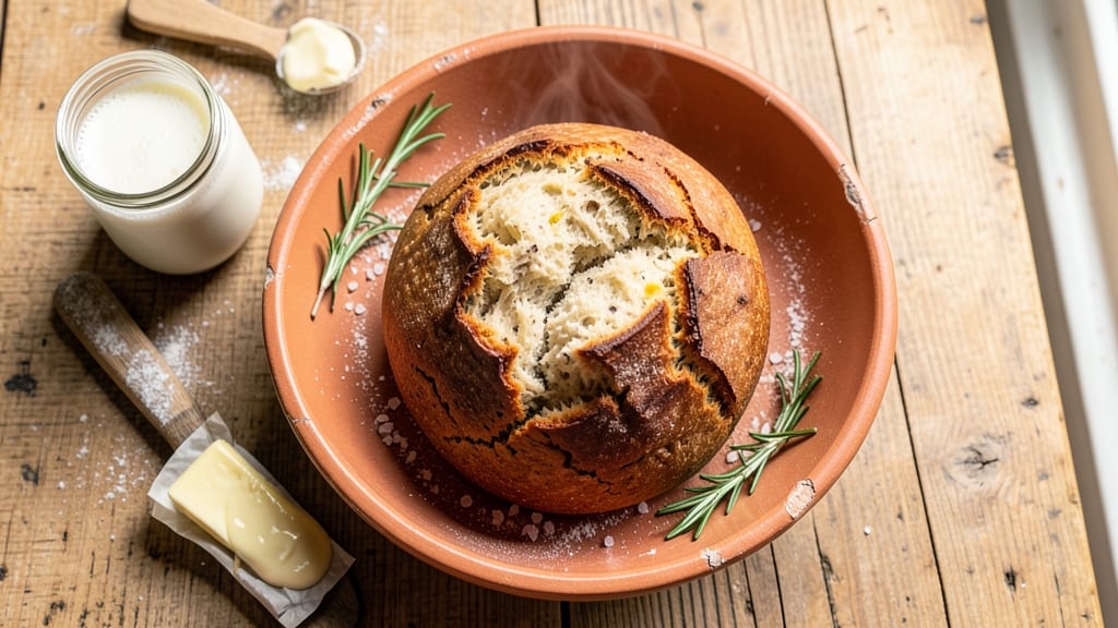 Amazingly Easy Irish Soda Bread Recipe: No-Knead Foil Rise for Rustic Crust