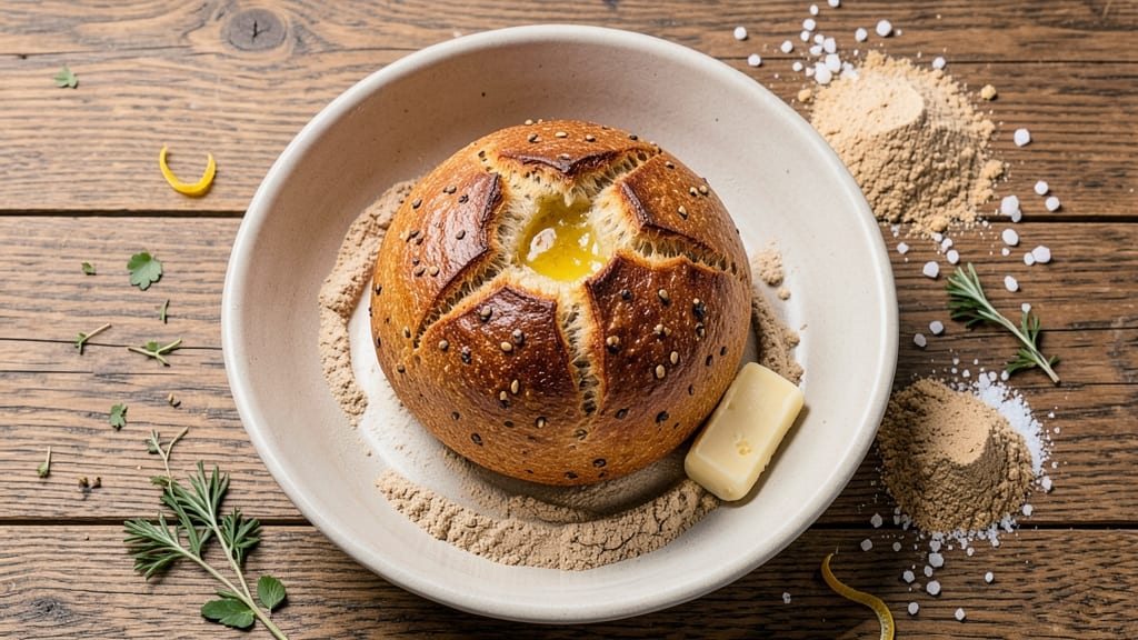 All Whole Wheat Bread Recipe: Nutty, Hearty Loaf With No-Knead Ease