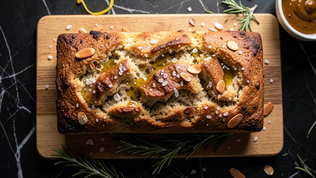 Almond Flour Focaccia Bread Recipe: Gluten-Free Crust With Olive Oil Luxe