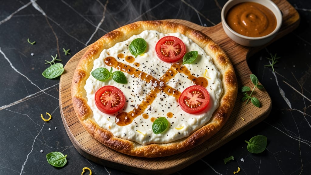 Air Fryer Cottage Cheese Flatbread Recipe: Crispy Edges, Pillowy Soft Centers