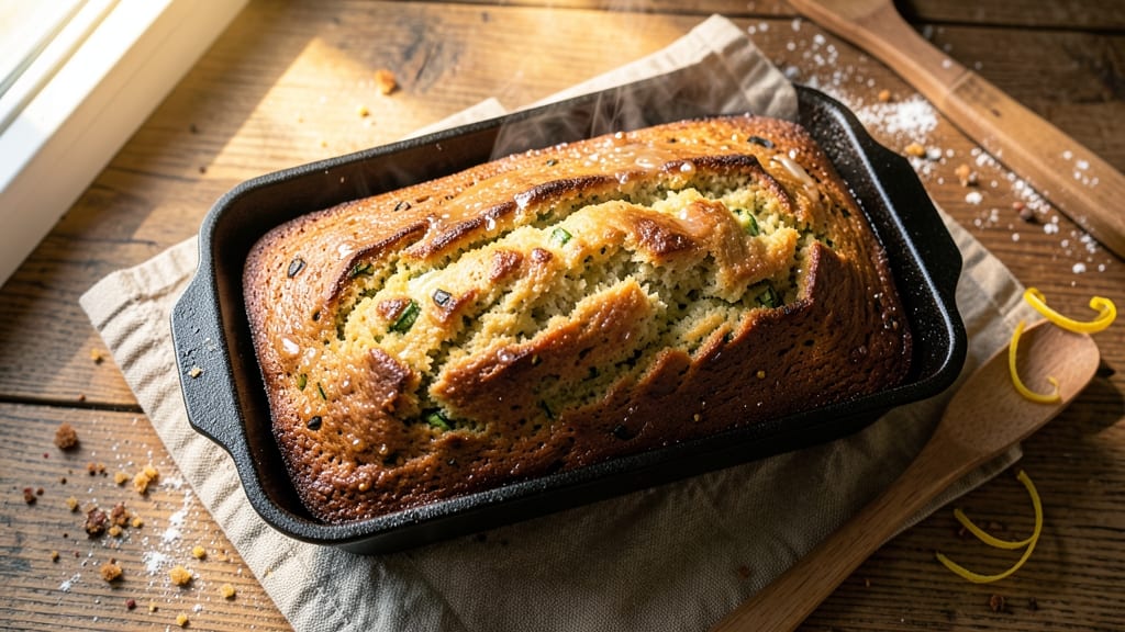 Alton Brown's Zucchini Bread Recipe: Moist Swirls with Warm Spice Harmony