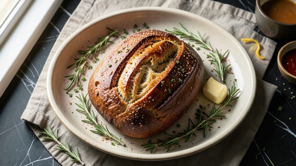 Aga Bread Recipe: Herb-Infused Crust With Foil-Sealed Steam Magic