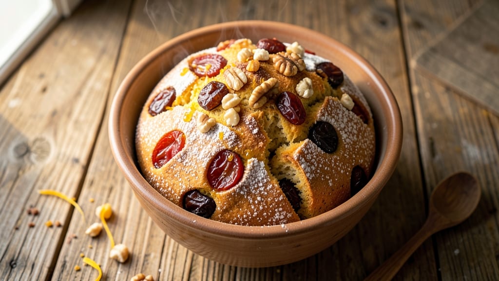 Apricot Date Nut Bread Recipe: Sweet Caramelized Fruit and Crunchy Nut Layers