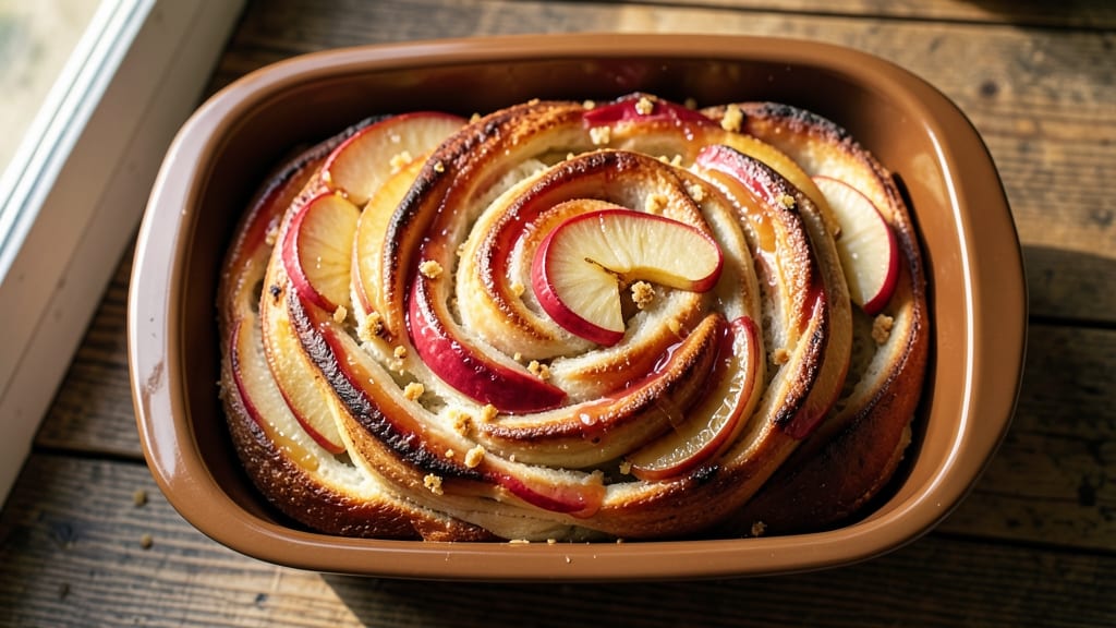 Apple Twist Bread Recipe: Sweet Apple Swirls With Buttery Crust
