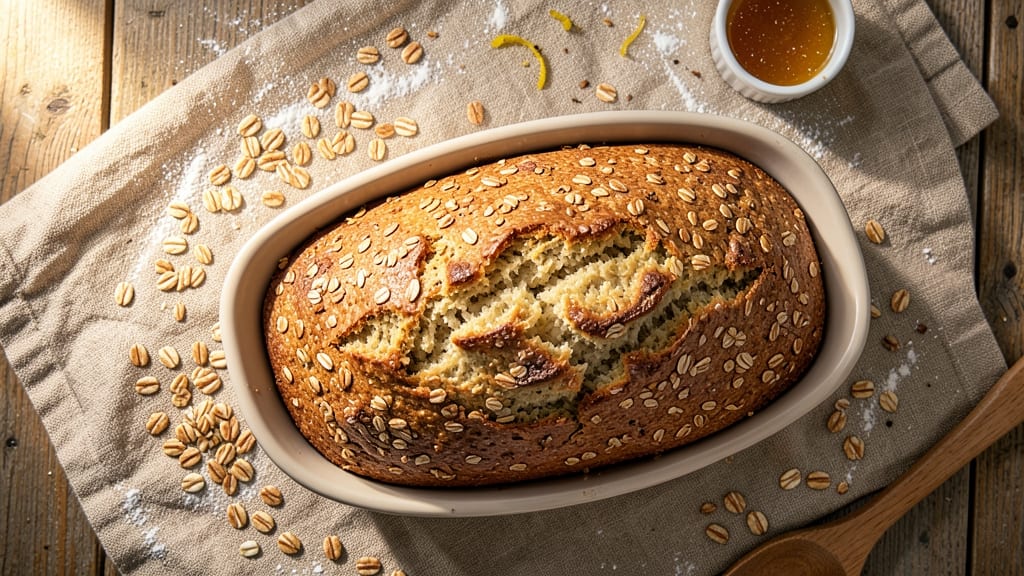 Alton Brown's Oat Bread Recipe: Foil-Sealed Crust With Nutty Sweetness
