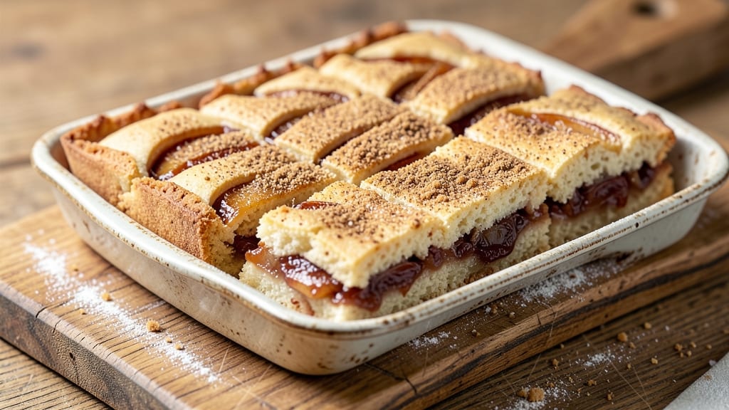 Apple Pie Shortbread Bars Recipe: Buttery Crunch Meets Cinnamon-Spiced Filling