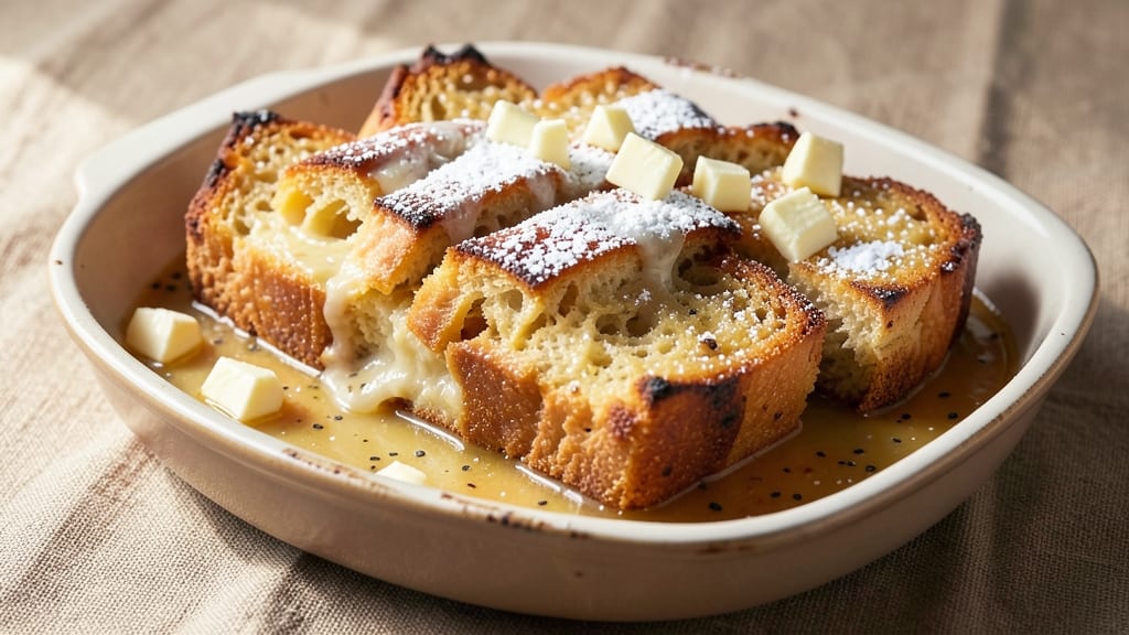 Anna Olson's Bread Pudding Recipe: Vanilla-Infused Custard With Toasted Nut Crunch