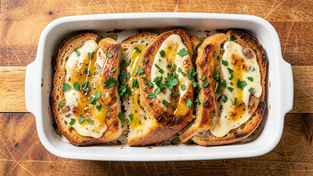 Awesome Garlic Bread Recipe: Buttery Crunch With Foil-Sealed Juice Lock