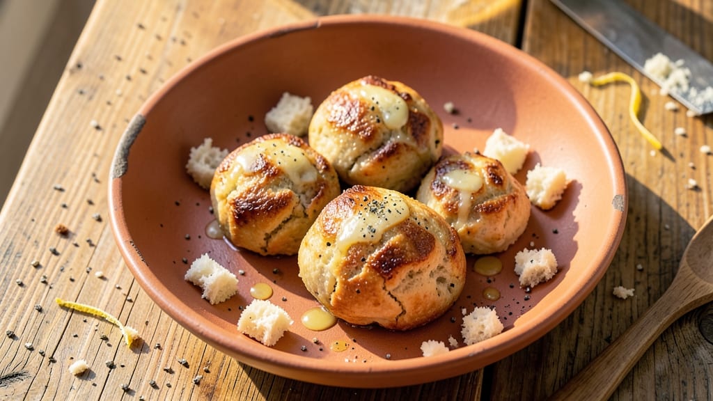 Austrian Bread Dumplings Recipe: Pillowy Softness With Foil-Sealed Juice Lock