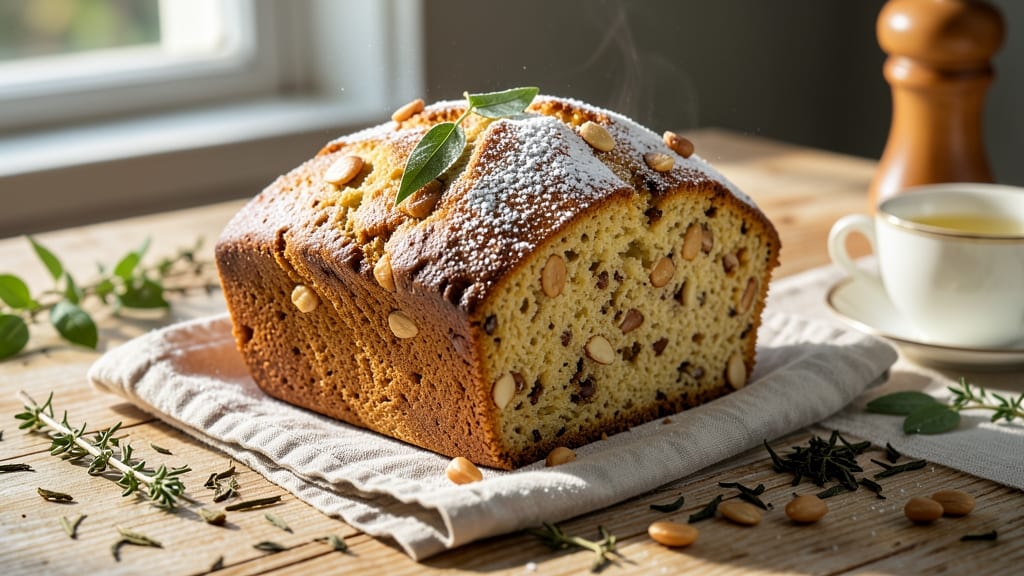 Almond Tea Bread Recipe: Nutty Swirls and Lightly Sweetened Crispness