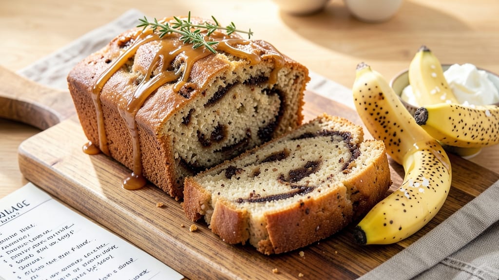 4 Banana Bread Recipe: Moist Crumb With Walnut Swirls and Warm Spice Harmony