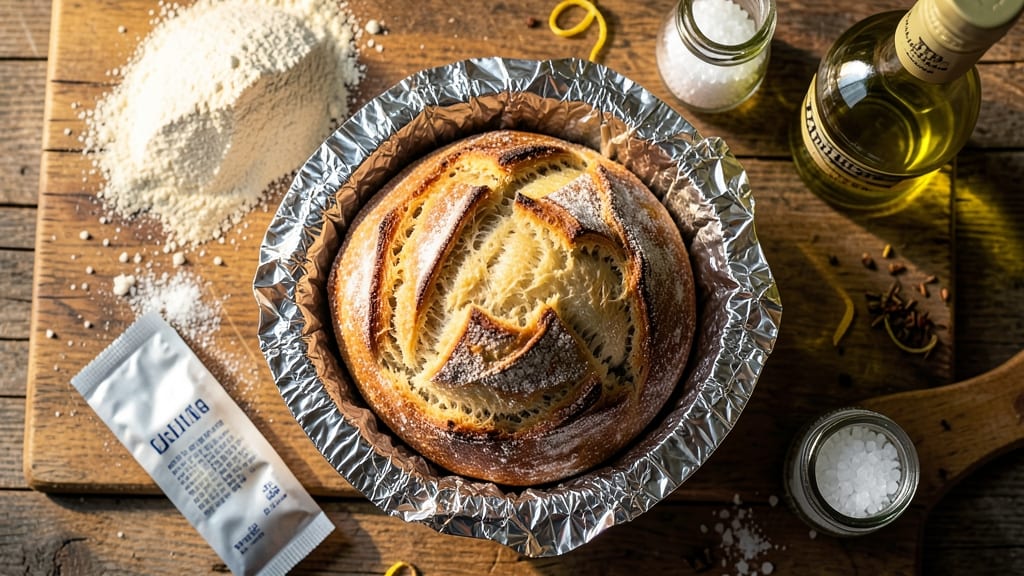 Backpacking Bread Recipe: Foil-Sealed Crust and No-Knead Simplicity