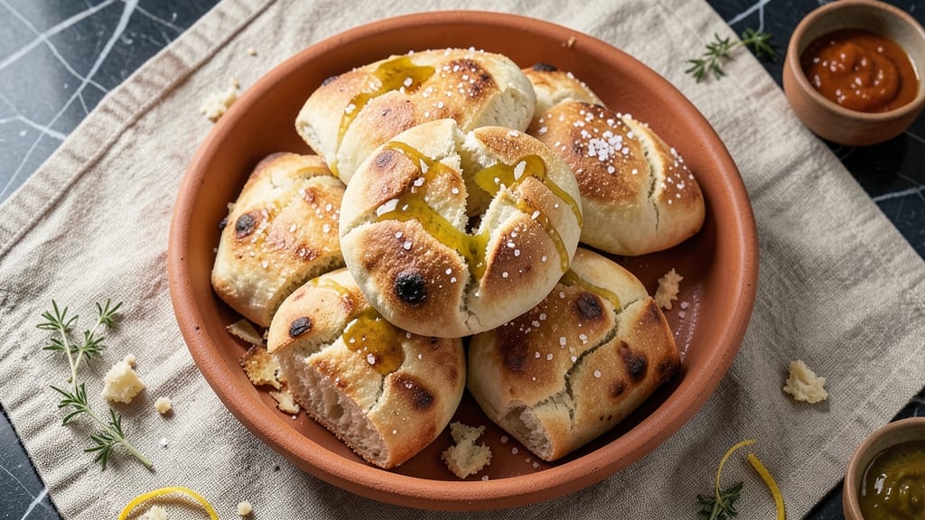 Albanian Pita Bread Recipe: Za'atar-Spiced Flatbread With Pillowy Softness